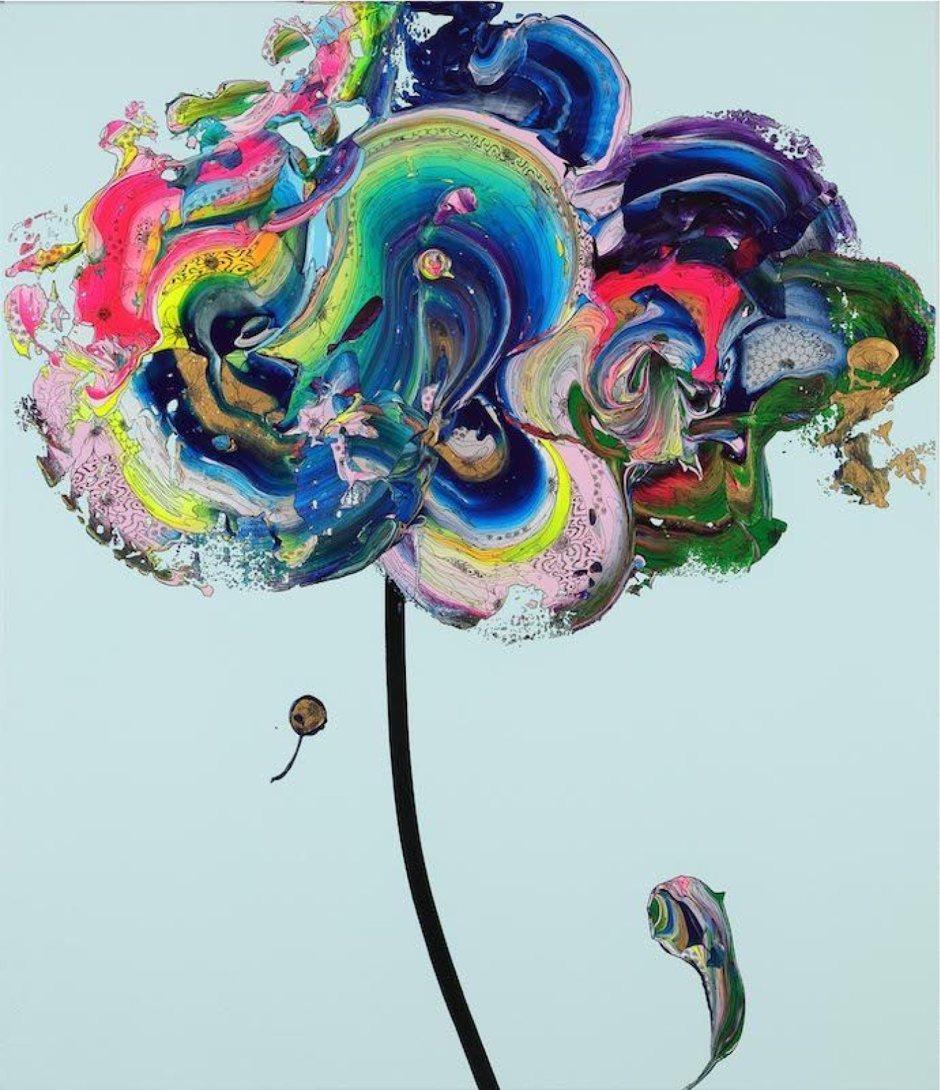 Abstract Flowers No.8