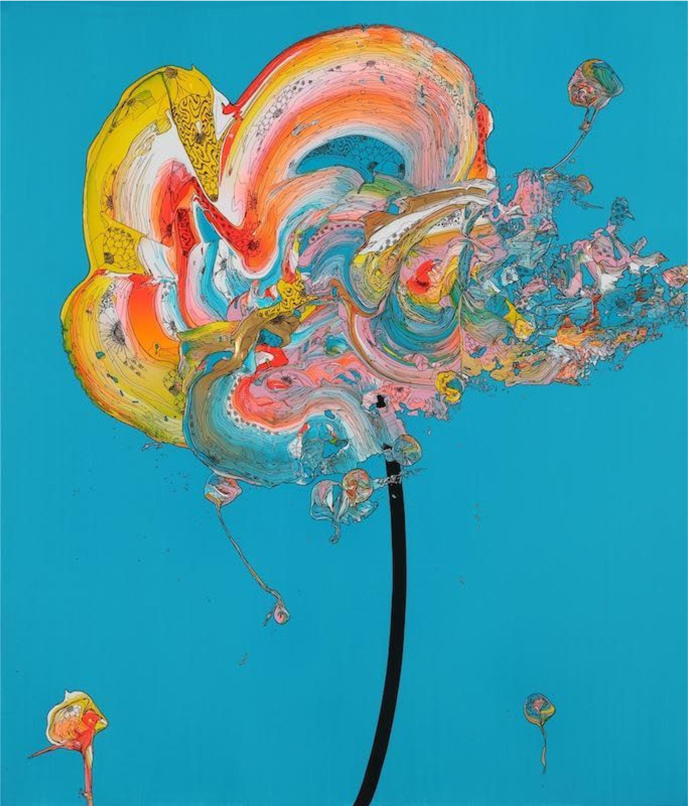 Abstract Flowers No.11